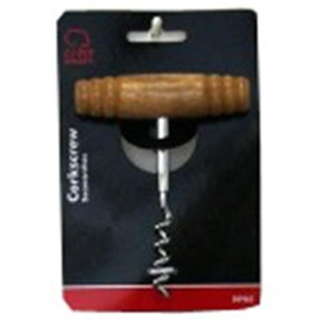 Chef Craft Brown/Silver Corkscrew Stainless Steel/Wood