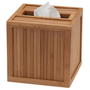 Creative Ware Home Boutique Bamboo Tissue Box