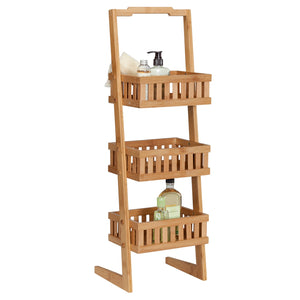 Creative Ware Home 3-Tier Bamboo Vanity Caddy