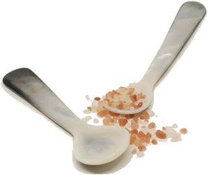 Ann Lee Design Mother of Pearl Salt Caviar spoon Medium 2 pcs x 4.5"