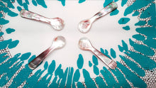 Ann Lee Design Mother of Pearl Salt Caviar spoon Medium 2 pcs x 4.5"