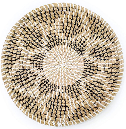 Ann Lee Design Rattan Woven Fruit Basket (D13.75