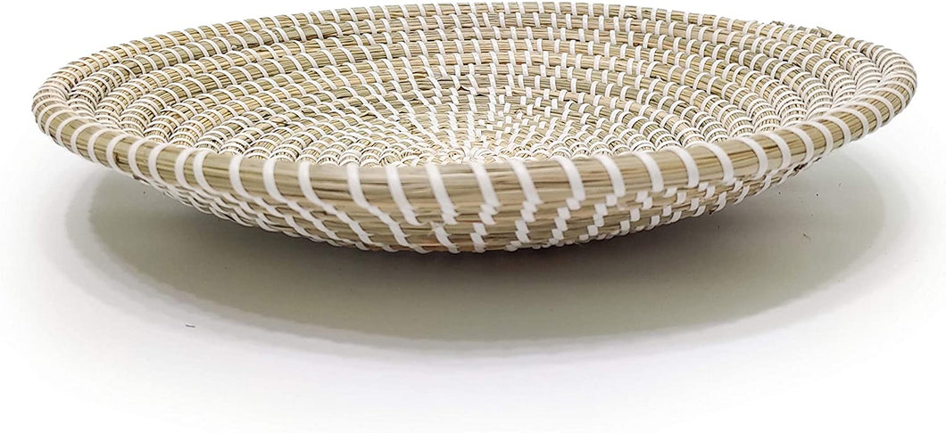 Ann Lee Design Rattan Woven Fruit Basket (D13.75