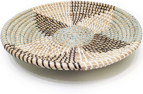 Ann Lee Design Rattan Woven Fruit Basket (D13.75