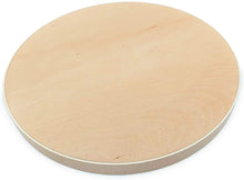 Ann Lee Design Simple Round Rigid Wood Tray (11.8", Beech)