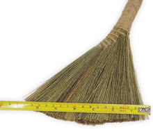 Ann Lee Design Natural Whisk Sweeping Hand Handle Broom (Small and Short, Plain)